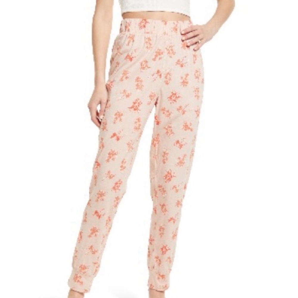 NEW Nordstrom 2022 Pink Lounge Pants Joggers Size Small Abound Sleepwear‎ Boho S